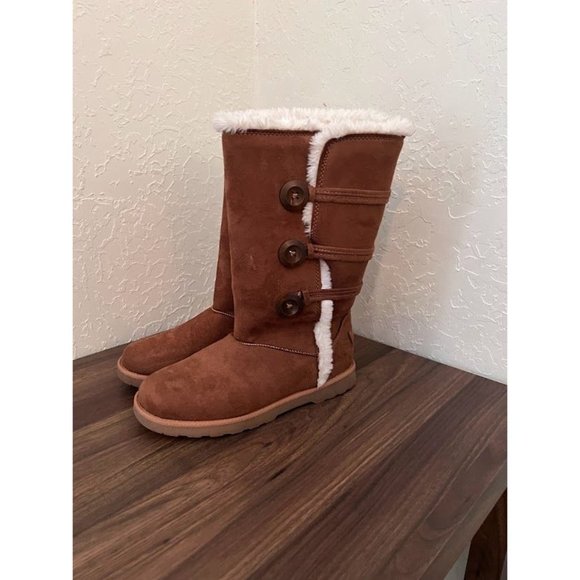 Makalu California Brenda Chestnut Winter Boots - Picture 2 of 12
